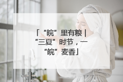 “皖”里有粮｜“三夏”时节，一“皖”麦香