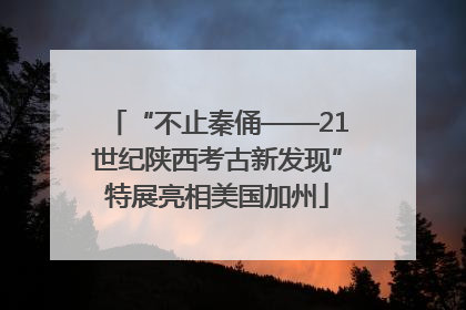 “不止秦俑——21世纪陕西考古新发现”特展亮相美国加州