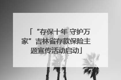 “存保十年 守护万家”吉林省存款保险主题宣传活动启动