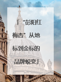 “彭阳红梅杏”从地标到金标的品牌蜕变