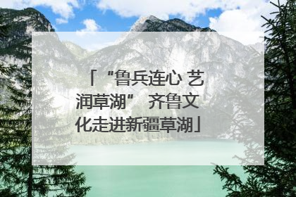 “鲁兵连心 艺润草湖” 齐鲁文化走进新疆草湖
