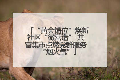 “黄金铺位”焕新社区“微营造” 共富集市点燃党群服务“烟火气”