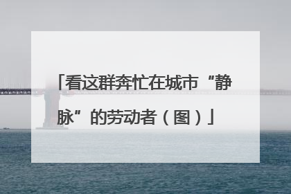 看这群奔忙在城市“静脉”的劳动者（图）