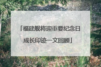 福建舰将迎重要纪念日 成长印迹一文回顾