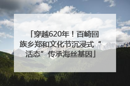 穿越620年！百崎回族乡郑和文化节沉浸式“活态”传承海丝基因