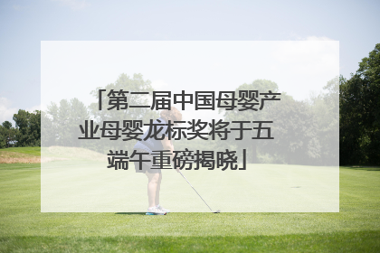 第二届中国母婴产业母婴龙标奖将于五端午重磅揭晓