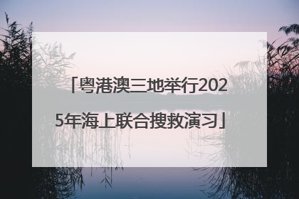 粤港澳三地举行2025年海上联合搜救演习