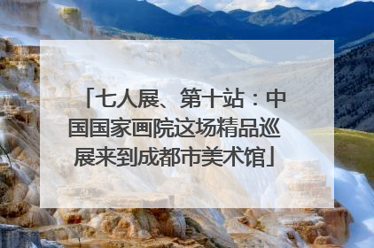 七人展、第十站：中国国家画院这场精品巡展来到成都市美术馆