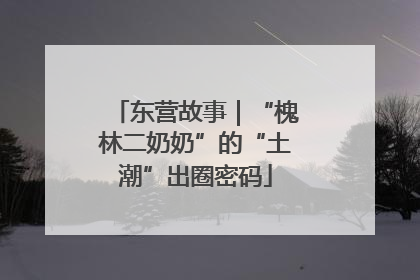 东营故事｜“槐林二奶奶”的“土潮”出圈密码