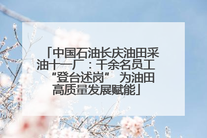 中国石油长庆油田采油十一厂：千余名员工“登台述岗” 为油田高质量发展赋能