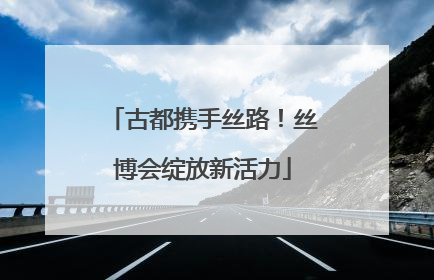 古都携手丝路！丝博会绽放新活力