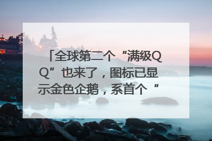全球第二个“满级QQ”也来了，图标已显示金色企鹅，系首个“满级QQ”的小号