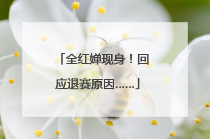 全红婵现身！回应退赛原因……