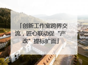 创新工作室跨界交流，匠心联动促“产改”提标扩面