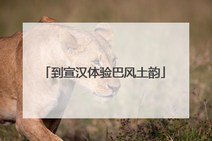 到宣汉体验巴风土韵
