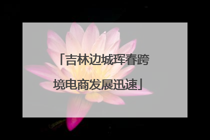 吉林边城珲春跨境电商发展迅速