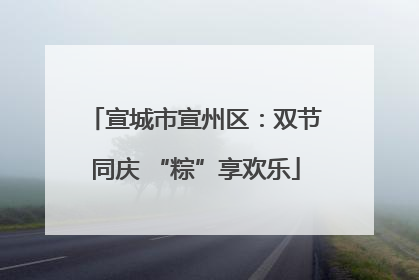 宣城市宣州区：双节同庆 “粽”享欢乐