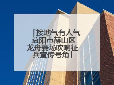 接地气有人气 益阳市赫山区龙舟赛场吹响征兵宣传号角