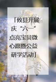 攸县开展庆“六一”点亮宝贝微心愿暨公益研学活动