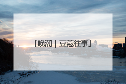 晚潮｜豆蔻往事