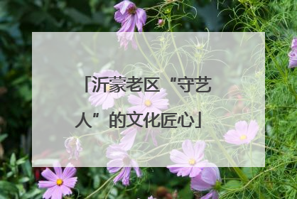 沂蒙老区“守艺人”的文化匠心
