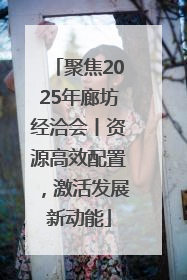 聚焦2025年廊坊经洽会丨资源高效配置，激活发展新动能