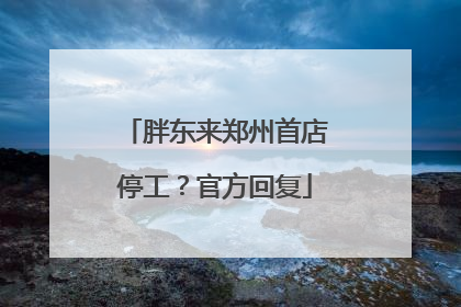 胖东来郑州首店停工？官方回复