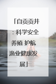 自贡贡井：科学安全养殖 护航渔业健康发展