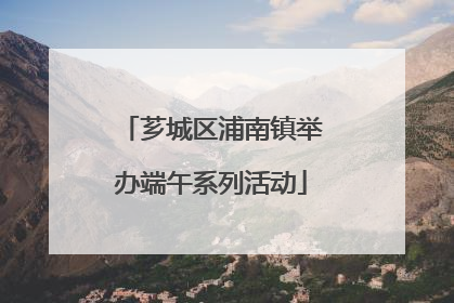 芗城区浦南镇举办端午系列活动