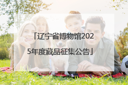 辽宁省博物馆2025年度藏品征集公告