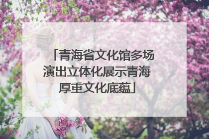 青海省文化馆多场演出立体化展示青海厚重文化底蕴
