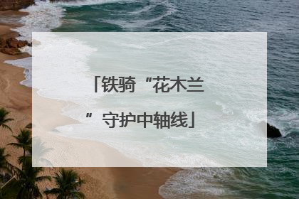 铁骑“花木兰”守护中轴线