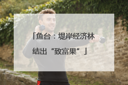 鱼台：堤岸经济林结出“致富果”