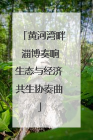 黄河湾畔 淄博奏响生态与经济共生协奏曲